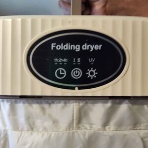 Portable Folding Dryer in Cream Color